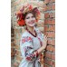 Embroidered dress "Queen's Roses"